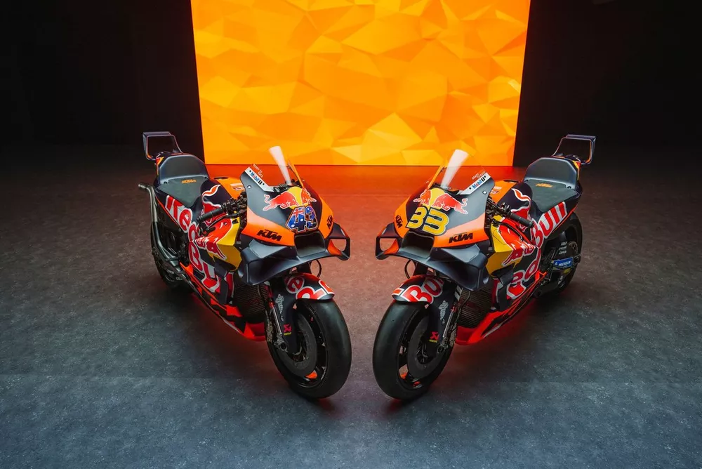 Bikes of Jack Miller, Brad Binder, Red Bull KTM Factory Racing