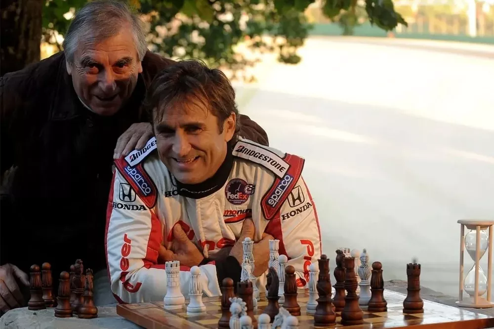 El Dr. Claudio Costa y Alex Zanardi