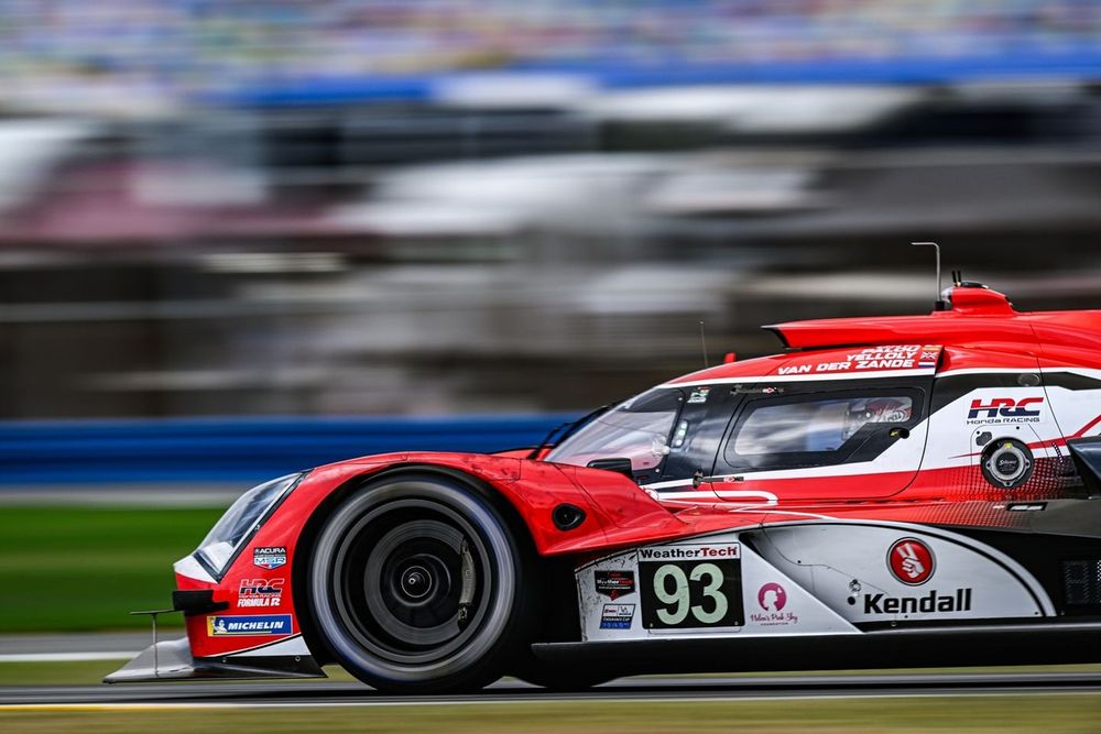 #93 Acura Meyer Shank Racing com Curb Agajanian Acura ARX-06: Renger van der Zande, Nick Yelloly, Alex Palou, Kaku Ohta