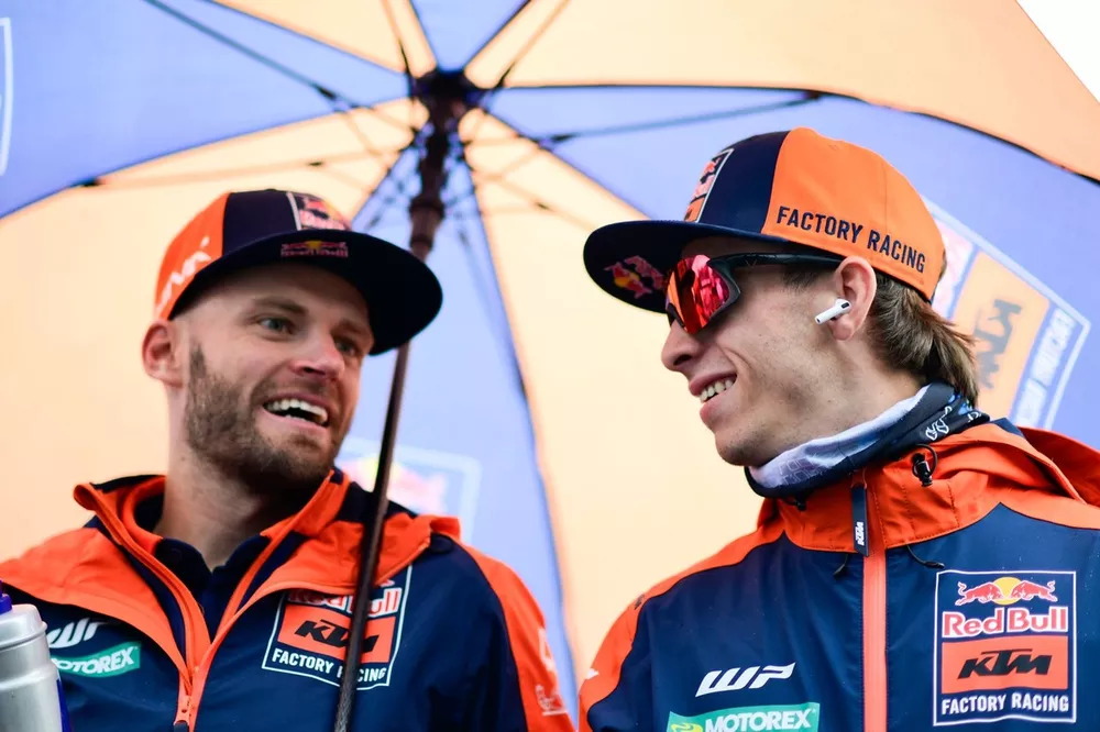 Brad Binder, Red Bull KTM Factory Racing, Pedro Acosta, Red Bull KTM Factory Racing