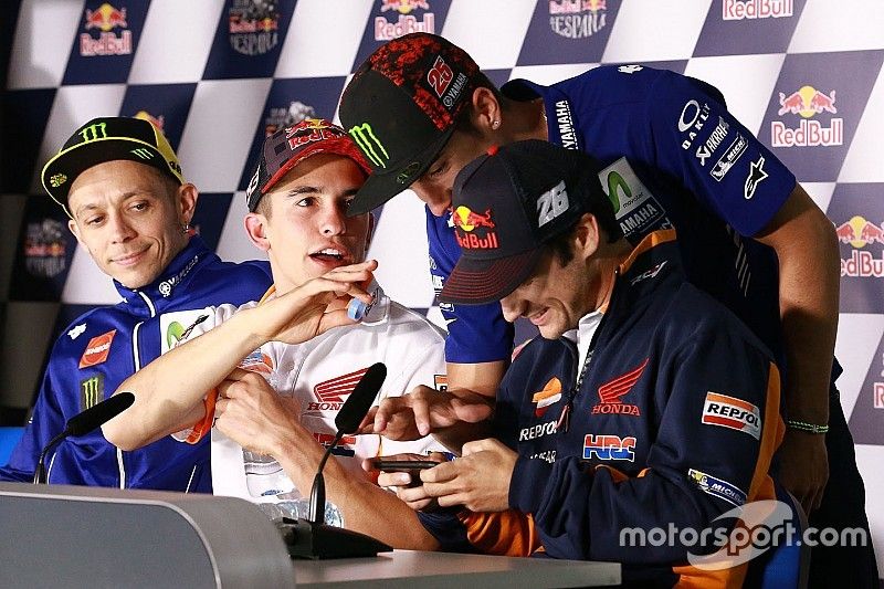 Valentino Rossi, Yamaha Factory Racing, Marc Márquez, Repsol Honda Team, Maverick Viñales, Yamaha Fa