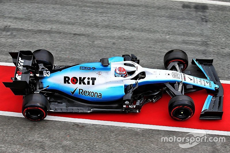 Williams prend enfin la piste à Barcelone
