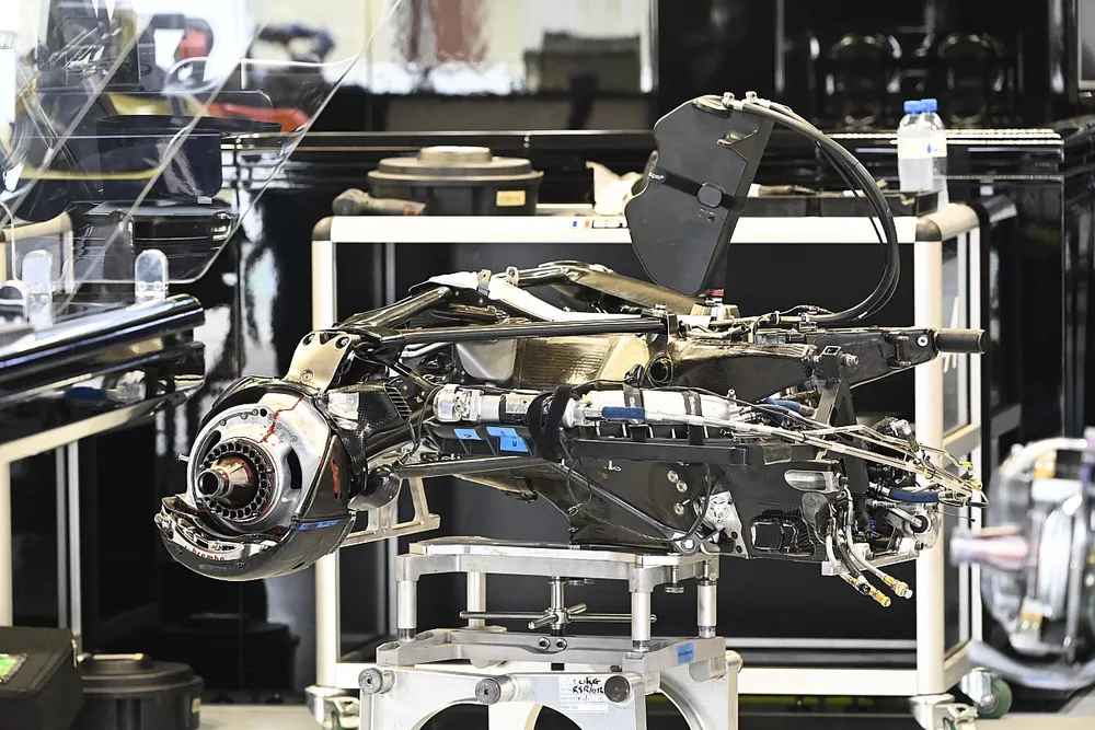 La bo&icirc;te de vitesse de l'Alpine A521
