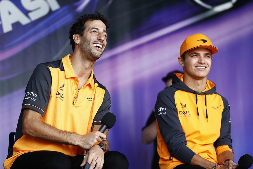 Daniel Ricciardo, McLaren, Lando Norris, McLaren