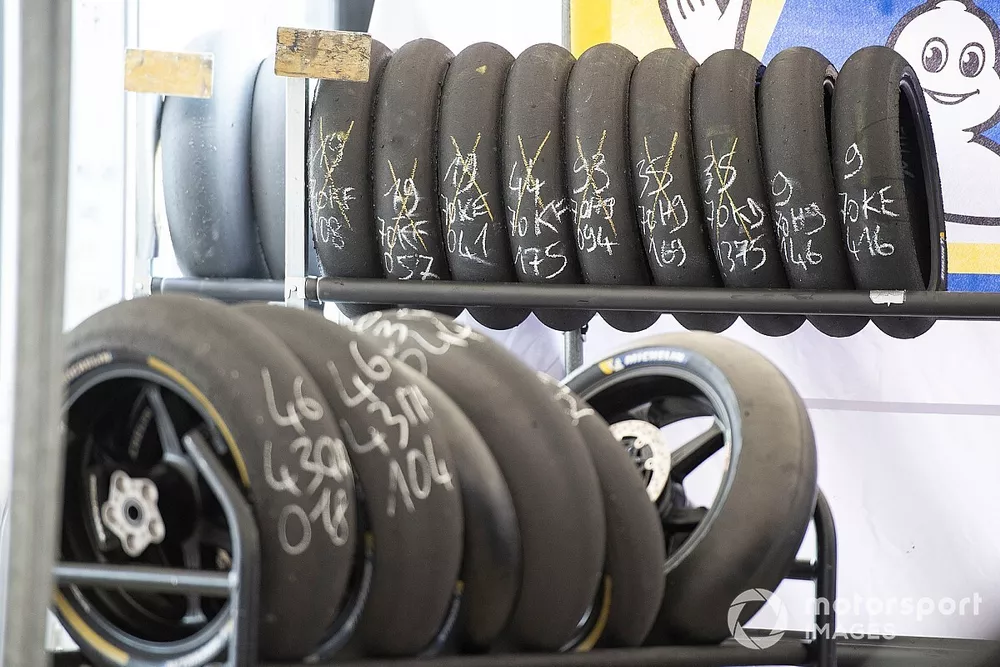 Des pneus Michelin us&eacute;s