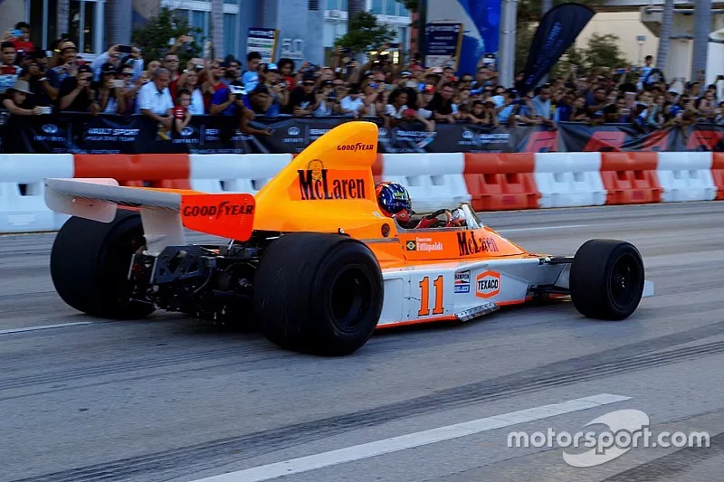 Emerson Fittipaldi im McLaren M23 von 1974