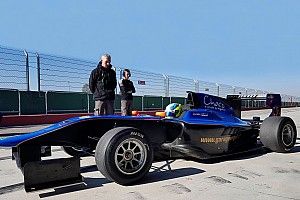 Carrara tuvo dos días de pruebas con un GP3 en Italia