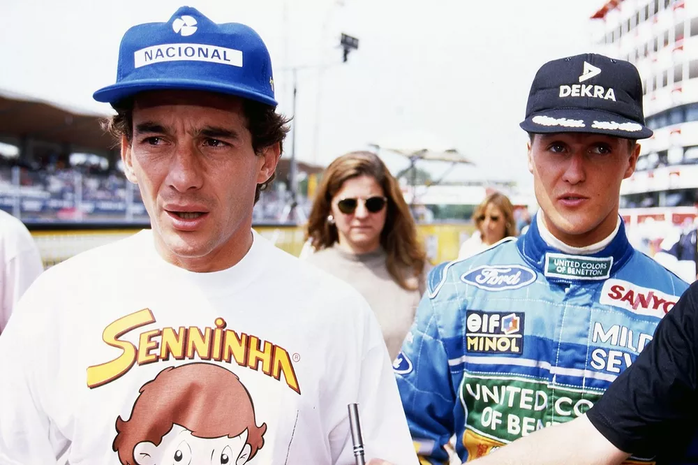 Ayrton Senna, Williams and Michael Schumacher, Benetton are quizzed on the reformation of the GPDA following the previous days fatal accident.