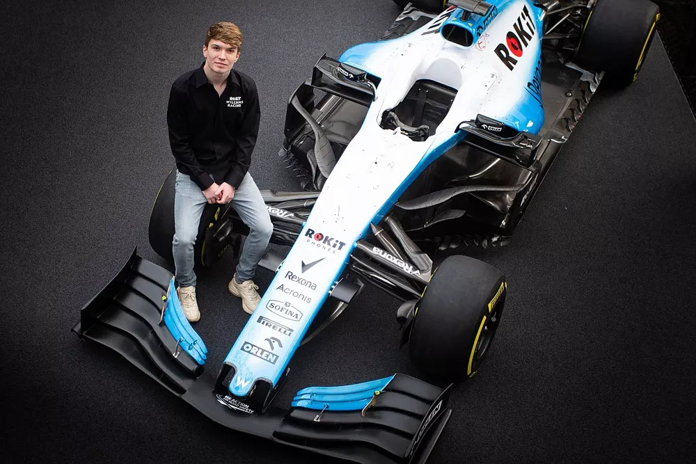 Dan Ticktum, pilote de d&eacute;veloppement Williams