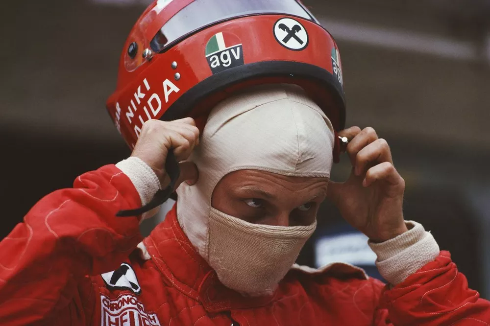 Niki Lauda's 1976 German GP helmet to be auctioned at Miami GP