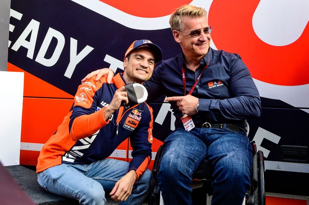 Dani Pedrosa, Pit Beirer, director de KTM Motorsports