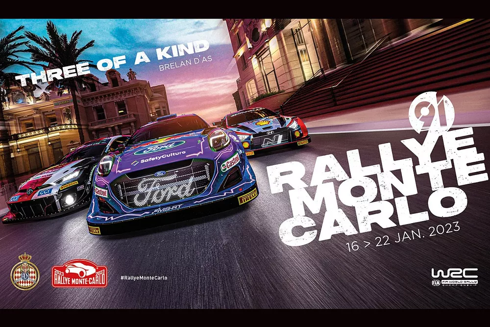 Rallye Monte Carlo poster