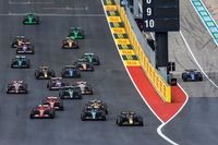 La parrilla de salida del GP de Estados Unidos de F1 en Austin