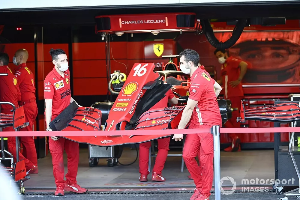 Cône de nez de Ferrari SF21
