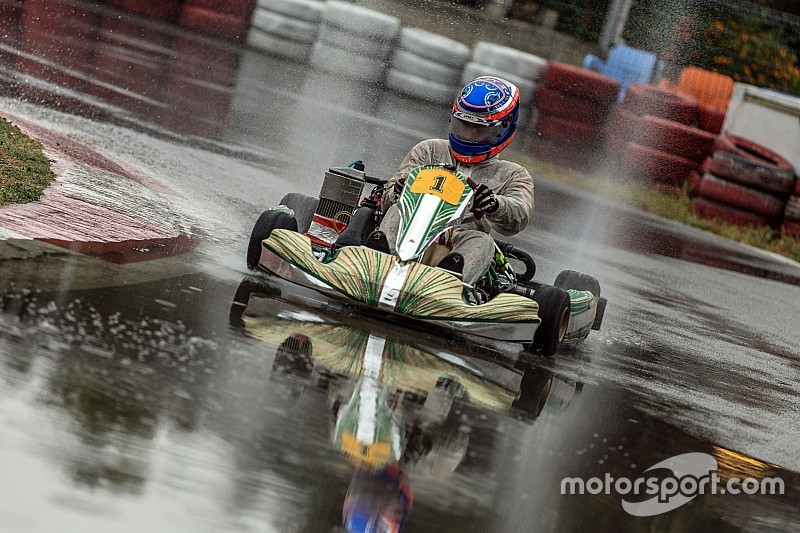 Yağmurda Karting Nefes Kesti