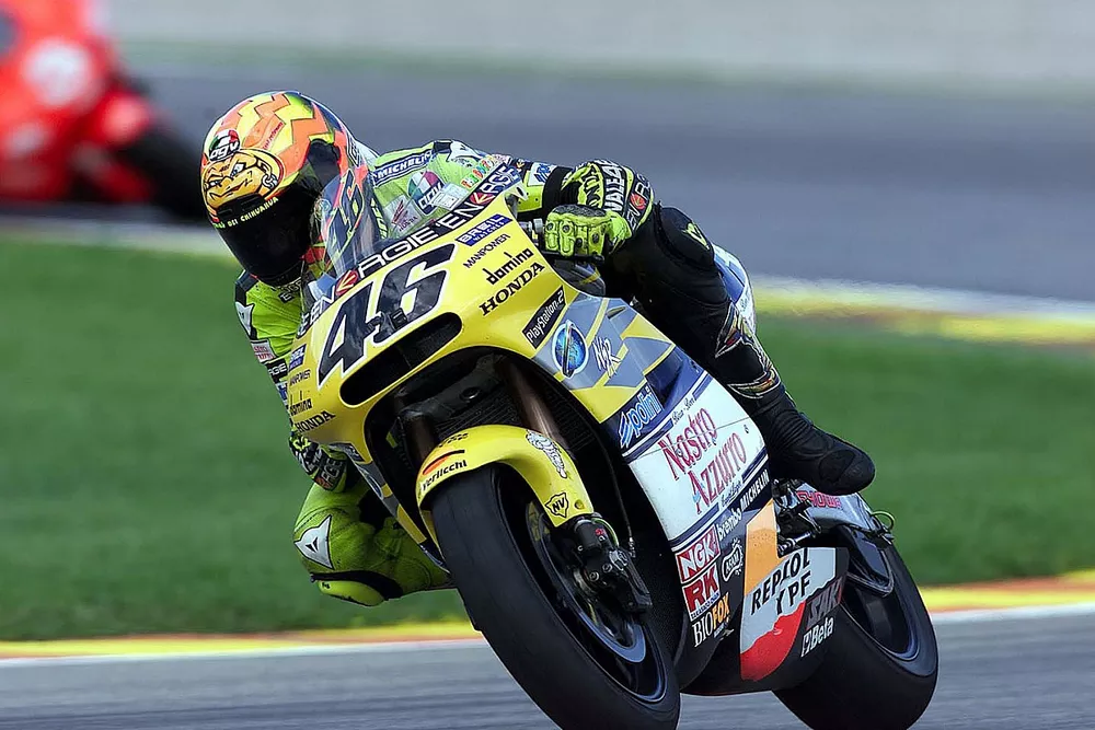 バレンティーノ・ロッシ サイン入り モトGP ワールドチャンピオン