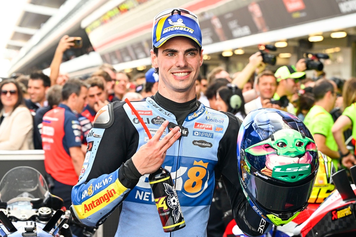 MotoGP | Aldeguer: "Non è la sensazione migliore andare a podio con altri piloti in ospedale"