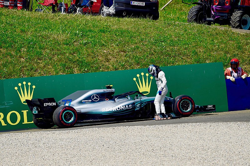 Bottas kiest uit voorzorg voor nieuwe motor in Silverstone