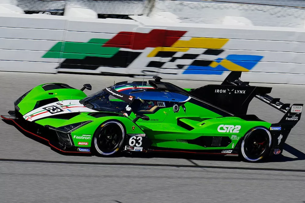 #63: Lamborghini Iron Lynx, Lamborghini SC63, GTP: Romain Grosjean, Andrea Caldarelli, Mirko Bortolotti, Daniil Kvyat
