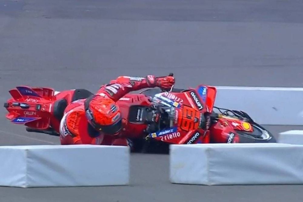 Ca&iacute;da Marc M&aacute;rquez