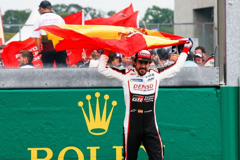 Fernando Alonso en las 24 Horas de Le Mans de 2018