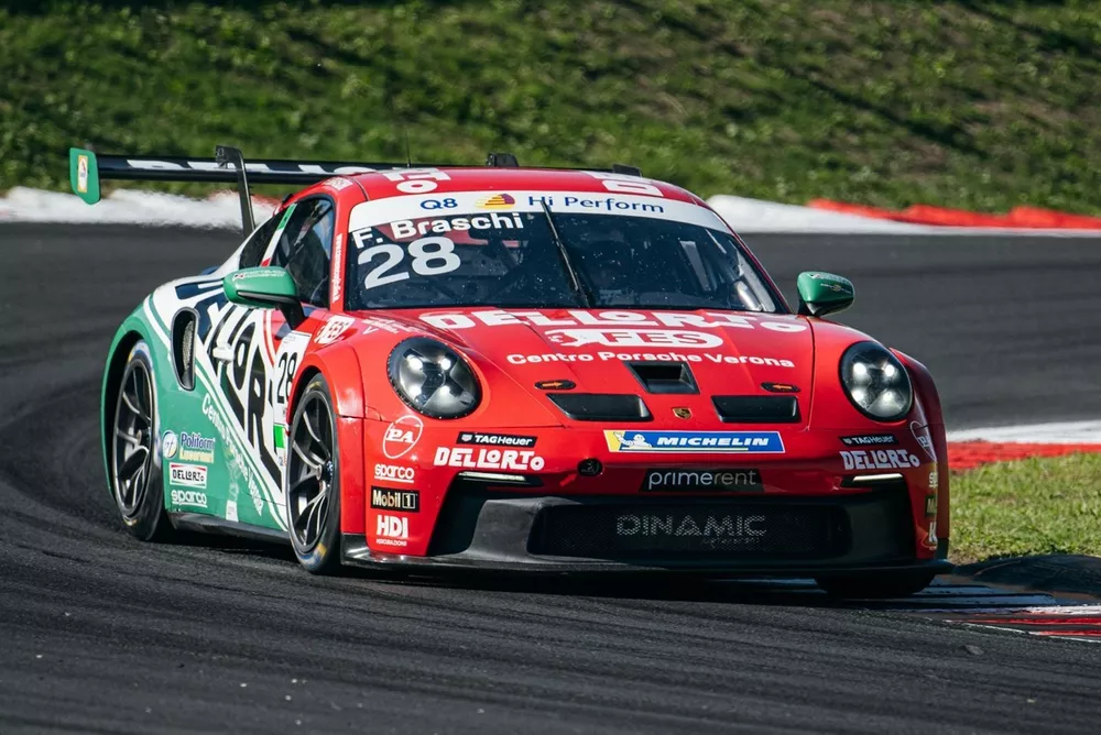 Prove libere della Porsche Carrera Cup Italia a Vallelunga