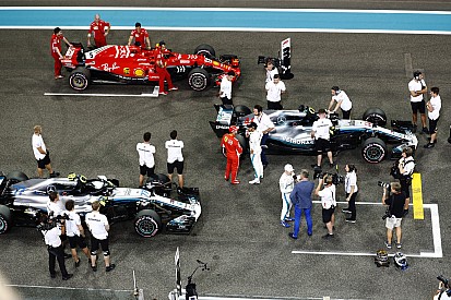 Overzicht: De gemiddelde startopstelling van het F1-seizoen 2018