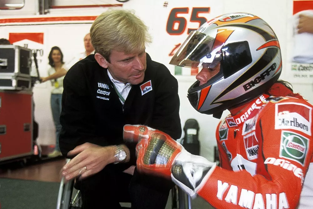 Wayne Rainey y Loris Capirossi, Yamaha 
