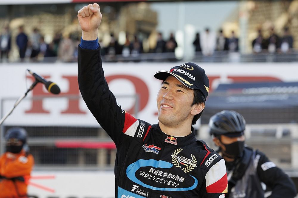 笹原右京、“実力”で手にした今季2勝目。「今あるものを全て出し尽くせ