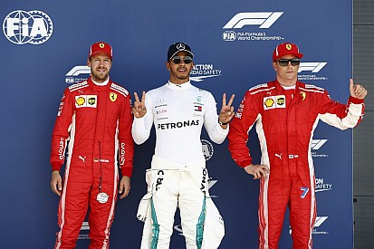 La parrilla de salida del GP de Gran Bretaña