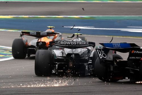 Antonelli: "¿El accidente con Piastri? No lo vi, pero le dejé espacio"