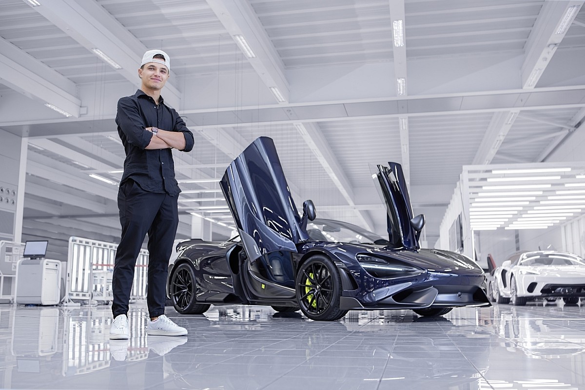 ランド・ノリス、ワンオフのマクラーレン『765LTスパイダー』を