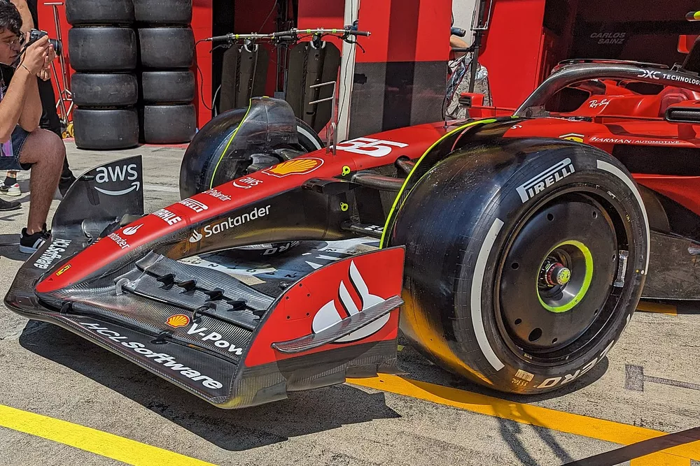 Ferrari SF-23 technical detail