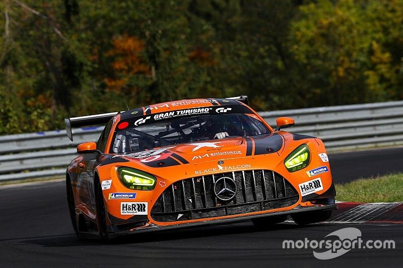 #54 Mercedes-AMG Team BLACK FALCON Mercedes-AMG GT3: Yelmer Buurman, Luca Stolz