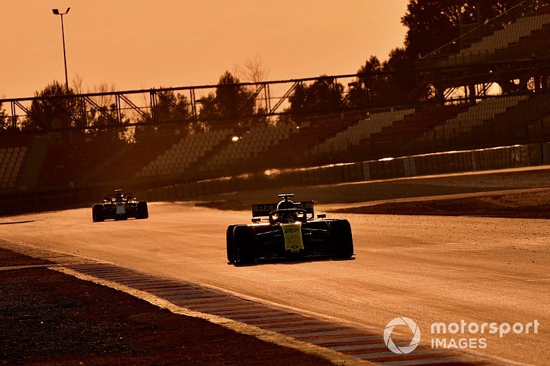 Así sería la parrilla virtual de la primera semana de test de F1 2019