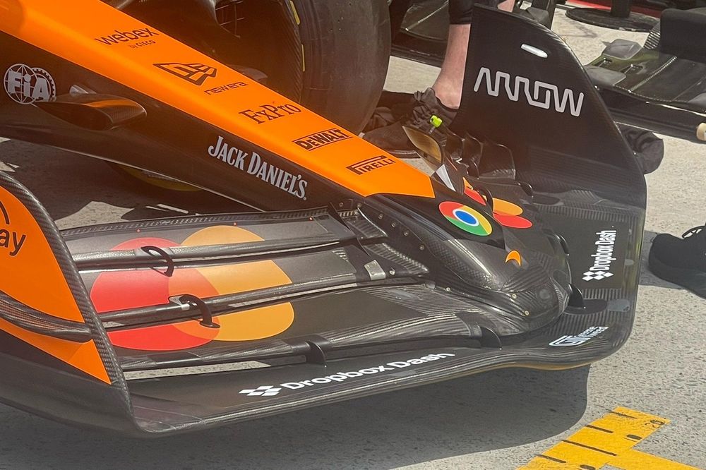 Nuevo aler&oacute;n en el McLaren MCL38