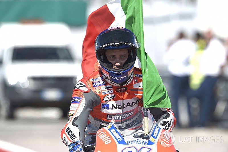 Fotogallery: Andrea Dovizioso e la Ducati trionfano a Misano