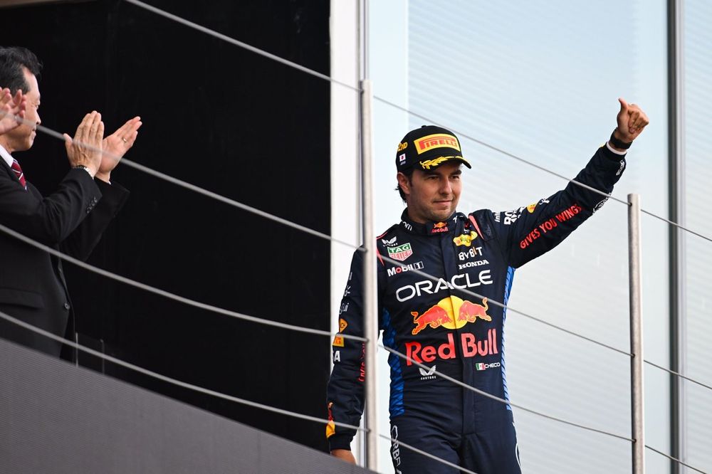 Podio: Sergio Pérez, Red Bull Racing