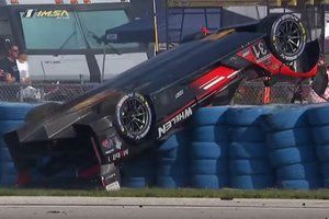 IMSA | Che paura per Derani: "Fortuna che non siamo negli anni '60"