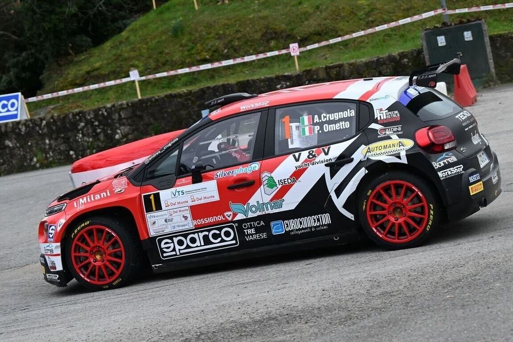 Andrea Crugnola, Pietro Elia Ometto, Citroen C3 Rally2, team F.P.F.  Sèprt
