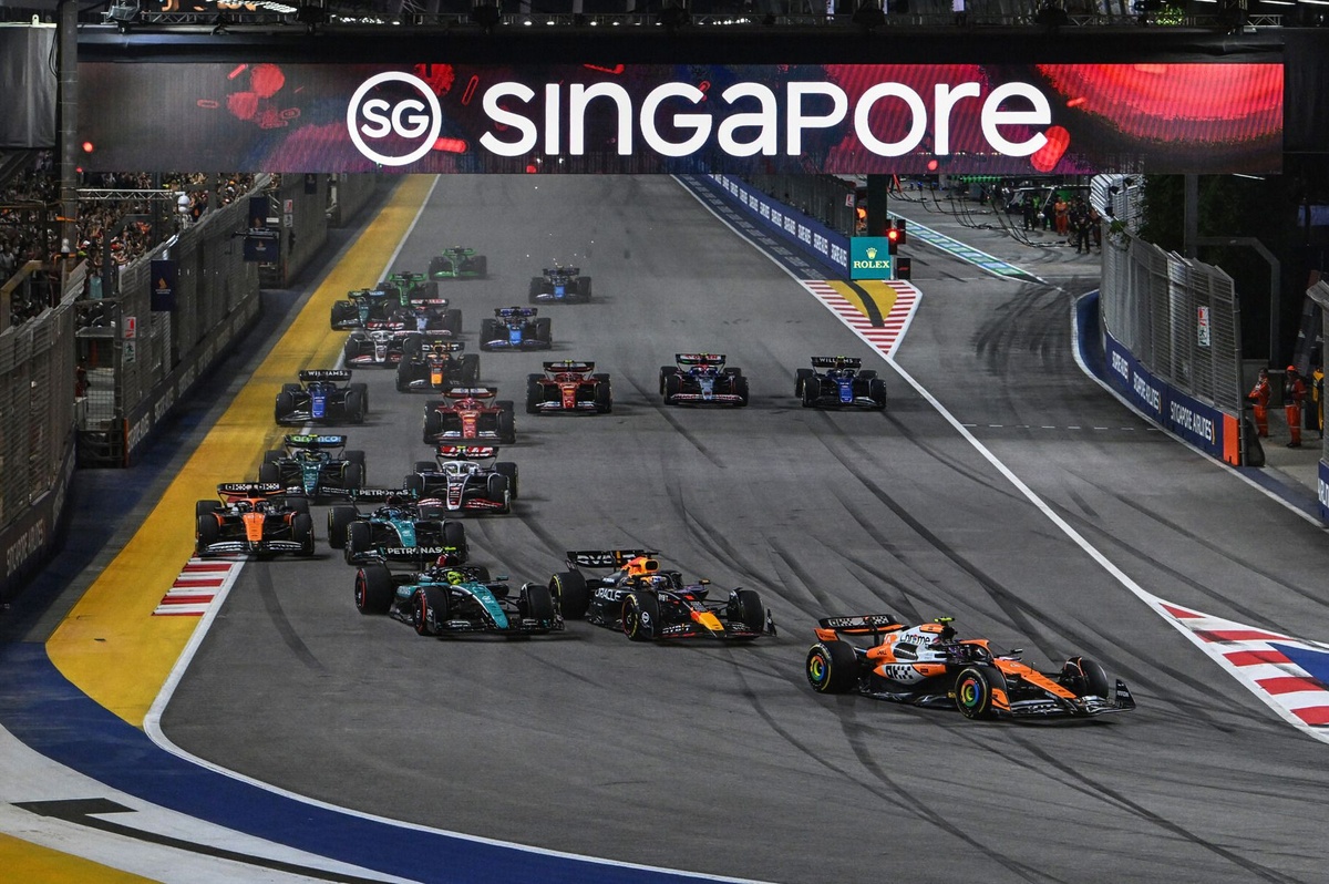 Los horarios de la F1 para el GP de Singapur 2025 y cómo verlo 