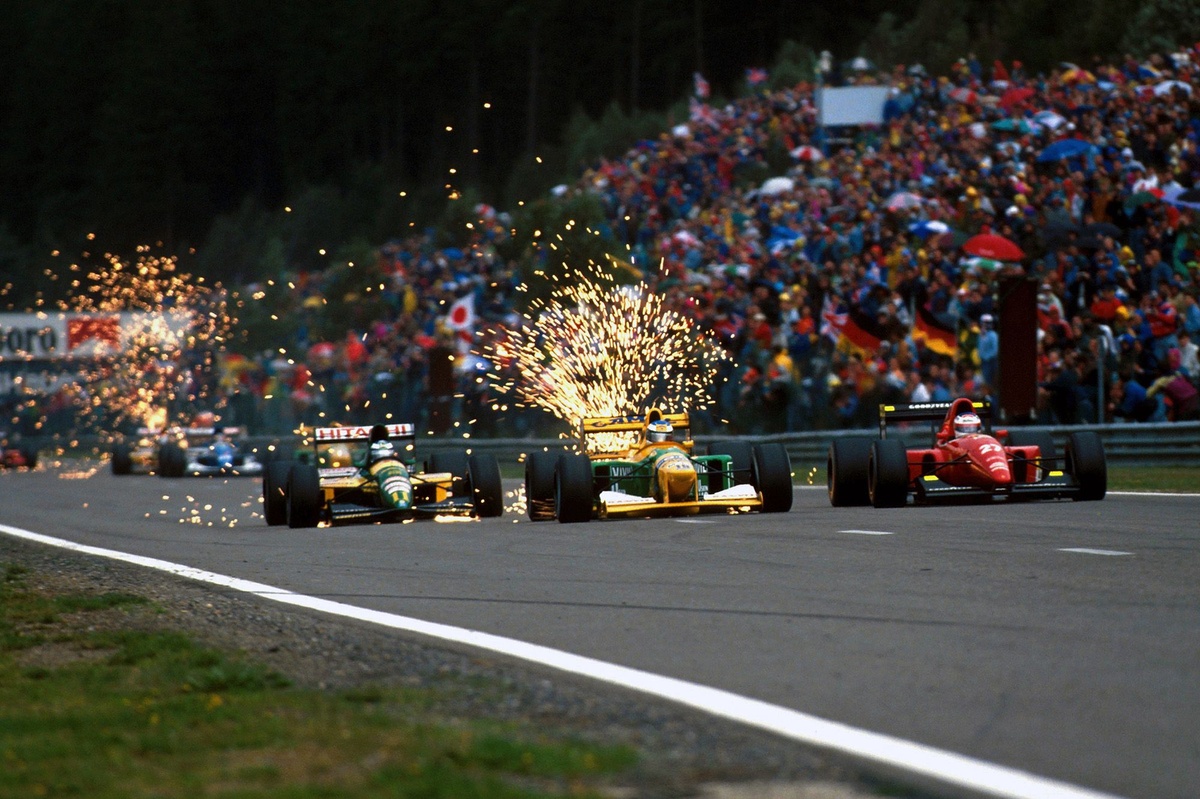 Five memorable editions of F1's Belgian GP