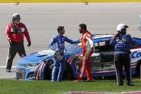 NASCAR: Bubba Wallace suspenso por uma corrida em decorrência de batida com Larson