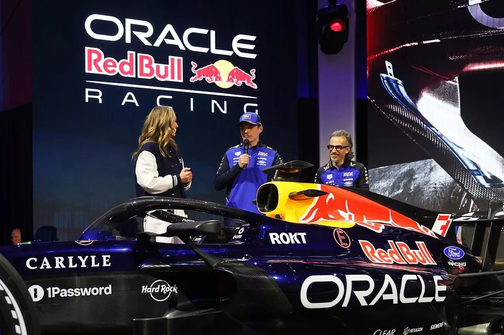 Isack Hadjar, Red Bull Racing, Max Verstappen, Red Bull Racing, Laurent Mekies, Red Bull Racing Team Principal
