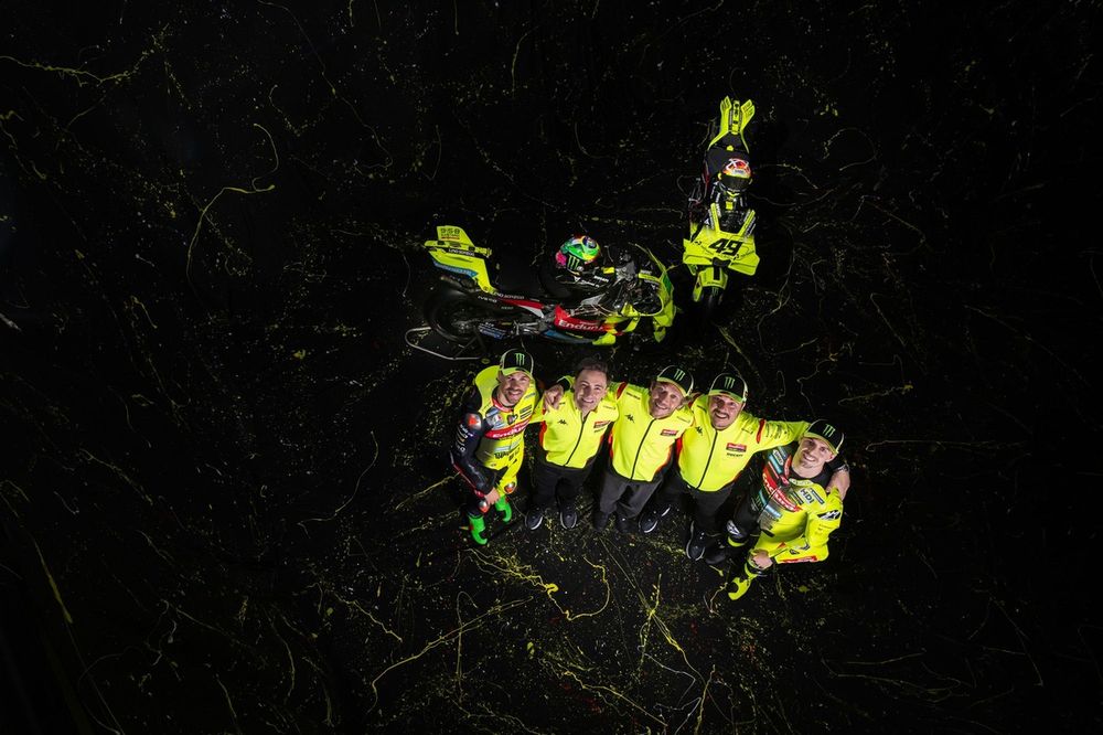 Franco Morbidelli, Fabio di Giannantonio, Valentino Rossi, Pablo Nieto and Alessio Salucci , VR46