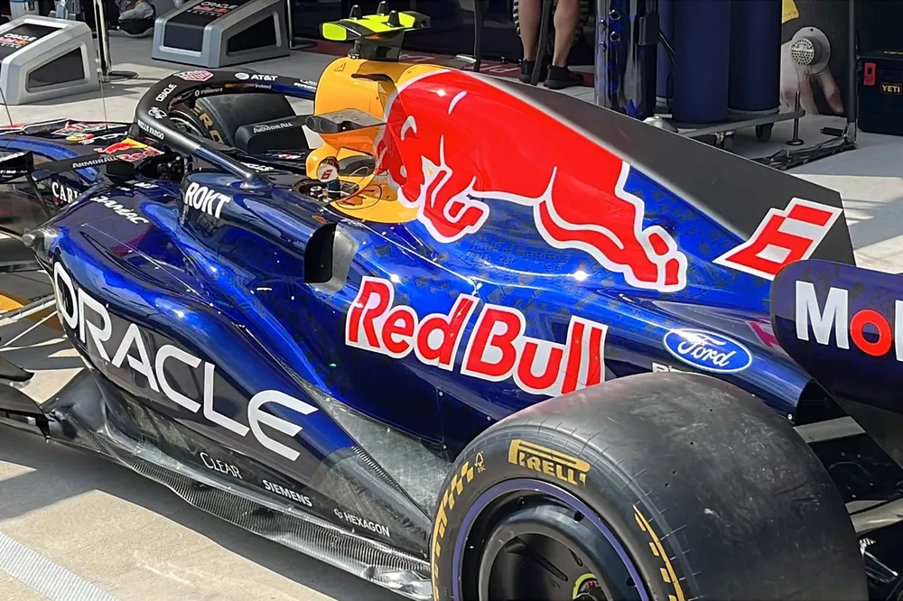 Red Bull car tech detail