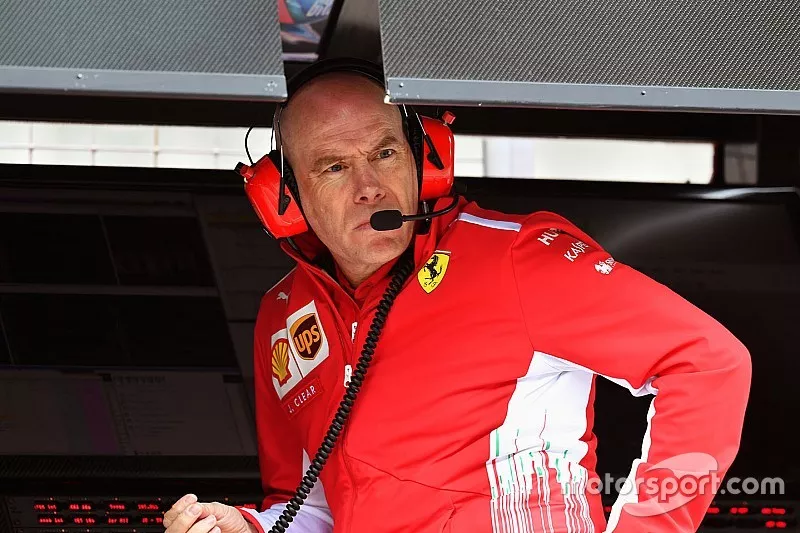 Jock Clear, jefe de ingenier&iacute;a de Ferrari
