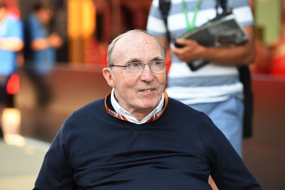 Frank Williams, propietario del equipo Williams