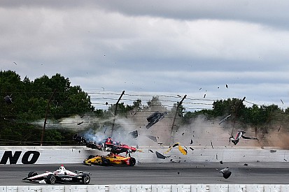 Terrificante incidente di Robert Wickens a Pocono. Il pilota è stato trasportato in ospedale