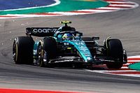 F1: Duplas da Aston Martin e da Haas largam do pitlane no GP dos Estados Unidos
